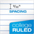 Oxford Composition Notebook 6 Pack, College Ruled Paper, 9-3/4 x 7-1/2 Inches, 100 Sheets, Assorted Marble Covers