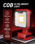 m18: 9500LM 18v 90W 140 EEFOW Work Light for Milwaukee Cordless Led Lights for Battery, Portable Rotate Flood