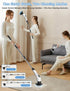 400RPM/Mins, 9 IPX7 Electric Spin Scrubber with Power LCD Display, Cordless Bathroom Cleaning Brush with Adjustable