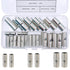 40 Pcs Non Insulated Butt Connectors Kit, AWG 4 6 8 Gauge Uninsulated Electrical Wire Crimp Ferrule Terminals