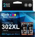 E-Z Ink Remanufactured Ink Cartridge Replacement for Epson 302XL, T302XL for Expression Premium XP-6100, 2 Pack