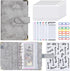 Budget Binder Leather A6 Cash Envelopes, Money Saving Binder with Zipper Envelopes for Budgeting, Gray