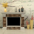 JSEVEM Brown Marble Wallpaper 15.74" 118" - Peel and Stick Vinyl Granite Contact Paper for Kitchen Countertop