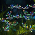 2 Pack Solar Garden Lights, Twinkling Firework Lights with 16 Heads 160 LED for Outdoor Patio Decor