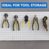 10 Pack 150LB Countersunk 1.4" 0.27" MIKEDE Strong Magnets Heavy Duty, Neodymium Cup Magnets with Hole, Stainless Screw