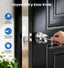 Set 2-Pack, Veise Keys Alike Door Knob Bedroom Door Lock with Keys, Heavy-Duty Rust-Proof Construction, Door Handle