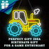 Generic Dimmable Tractor Neon Sign Wall Decor, Cartoon Farm LED Wall Light, USB Powered Neon Lamp, Boys Bedroom