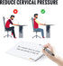 Small Dry Erase Board, 8" x 6" Desktop Clear Glass White Board, Memo Note for Home Office School