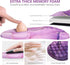 Laokiiy Mouse Pad Wrist Support, Ergonomic Mouse Pad with Wrist Rest, Comfortable Computer Mouse Pad for Laptop, Pain