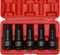 CASOMAN 3/4 Inch Drive Impact Hex Driver Set, 5-Pieces, SAE, 3/4", 7/8",
