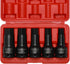 CASOMAN 3/4 Inch Drive Impact Hex Driver Set, 5-Pieces, SAE, 3/4", 7/8",
