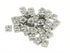 100pcs M3 Metric Square Nuts 18-8 (304) Stainless Steel Fasteners