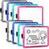 Small Dry Erase Board, Magnetic Whiteboard 8.5” X 11”, Mini Dry Erase Board for Kids, Students with Marker (8 Pack)