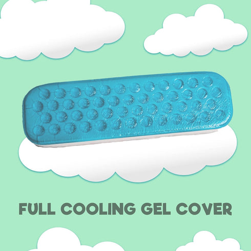 Memory Foam Armrest Pads for Office Chair, Cooling Gel Covers for Gaming Chair, Desk Chair Elbow Pillow