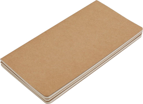 Travel Journal Set, 3 Notebooks for Unforgettable Moments, Soft Cover, Compact Size, 4.3” x 8.2”