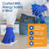 4.5 Inspire Cobalt Blue Nitrile Disposable Gloves | Nitrile Safety Medical Exam Cooking Cleaning Disposable Gloves