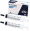 40 Pack 10ml Plastic Syringe for Scientific Labs, Dispensing, Measuring, Watering, Refilling, Multiple Uses