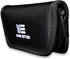 Nylon Utility Knife Pouch - Compatible with 2 Knives for Carrying Folding Pocket Knives and Accessories - Includes A Polishing Cloth and Stickers WE-01 Black