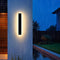 YCMGEAD Outdoor Wall Light LED Long Wall Sconce 11.82in Ip65 Waterproof Black Modern