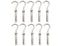 LBY 10pcs Expansion Anchor Bolt Open Cup Hooks - M6 Heavy Duty Bolts, Stainless Steel Hardware Tool