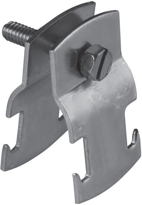 1.5-in Universal Pipe Clamp for Strut Channel Accessory, Silver by Newhouse Electric