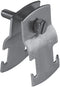 1.5-in Universal Pipe Clamp for Strut Channel Accessory, Silver by Newhouse Electric