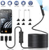 Endoscope Camera with Light, Dual Lens 1920P HD Borescope for iPhone or Android, Waterproof Inspection Camera