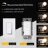 WUHOSTAM 15W Dimmable LED Large Globe Bulb 3000K Soft White Lighting, 90W Equivalent 900LM E26 Base, Vintage G125 Milky Pearl Opal White Glass LED Filament Light Bulbs, Smooth Dimming, 1 Pack by WUHOSTAM