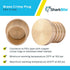 1 Inch Crimp Plug Brass Plumbing Fitting for PEX Pipe by SharkBite