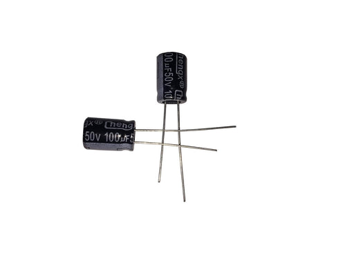 1000uF 10V Aluminum Electrolytic Capacitors - 50 PCS, 8X12 +/-20%, -40-+105?