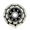 SHDIATOOL 4-1/2 Inch Double Row Diamond Grinding Cup Wheel for Concrete and Granite