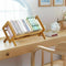 Desktop Bookshelf Bamboo Book Storage Organizer Large Magazine Holder Racks for Home
