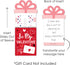 Set 8 Big Dot of Happiness Assorted Happy Valentines Day - Valentine Hearts Party Money and Gift Card Sleeves - Nifty