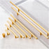 XINHUIPART 160mm) Cabinet Drawer Handle Large Handle Modern Minimalist Kitchen Furniture Cabinet Drawer Handle Gold