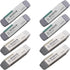 Premium Sand Erasers, Set of 8 Frosted Erasers for Pens and Ink - School and Office Supplies