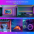 100ft HBOWMDJIA Led Lights for Bedroom, Led Strip Lights Music Sync Corlor Changing, Led Light Strip with Remote & App