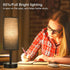 3 Dimmable Black Touch Nightstand Lamps for Girl - Small Bedside Lamp with USB-C and USB Charging Ports, Way Control