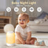 G Keni LED Touch Bedside Table Lamp, Baby Night Light for Kids, Dimmable Nursery Lamp with Timer, Nightstand Lamp for for Living Room, USB Rechargeable White/Natural/Warm Small Lamp for Bedroom by G Keni