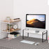 YGYQZ Wood Office Desk Shelf Organizer - Cute Dresser Top Storage Rack for Women, Men, and Kids