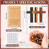 Colingmill 240 Sets 3 Pocket Hug Token Bulk | Pocket Crosses in Bulk Mini Wooden Cross Gifts with Hug Greeting Cards |