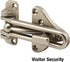 11316 Pack) Prime-Line U Swing Bar Door Guard With High Security Auxiliary Lock, Satin Nickel Finish (Single