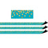 Teacher Created Resources Teal Confetti Magnetic Border, 24 Feet Per Pack, 3 Packs