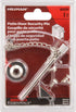 852224 Hardware Essentials Patio Door Security Pin, Silver