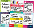 Whiteboard Dry Erase Weekly Meal Planner | Dinner Menu Board by The Meal Minder | Daily Calendar Organizer 8 in x 10 in