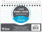 C-Line 3 x 5 Spiral Bound Index Card Notebook, Ruled, 50/PK (48809)