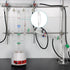 stonylab 50ml Pressure Equalizing Addition Funnel, Borosilicate Glass Dropping Funnel with PTFE Stopcock