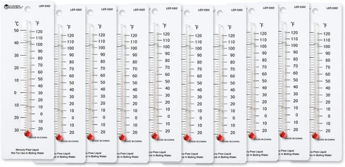 Set 10, 8+ Learning Resources Student Thermometers, Classroom Supplies, Homeschool, of Ages