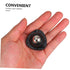 4pcs Amosfun Self Adhesive Large Mini Caster Wheels with Screws Swivel Steel Pulley for Furniture Kitchen Appliances