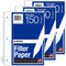 Kaisa 3 Pack Notebook Paper College Ruled, 3-Hole Punched Loose Leaf Paper 8x10.5, 150 Sheets/Pack (3 Pack-college)