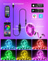 Daymeet TV LED Backlight, 9.8ft RGB TV LED Light Strip for 32-45 inch TV/Monitor Backlight, USB Powered with Remote,